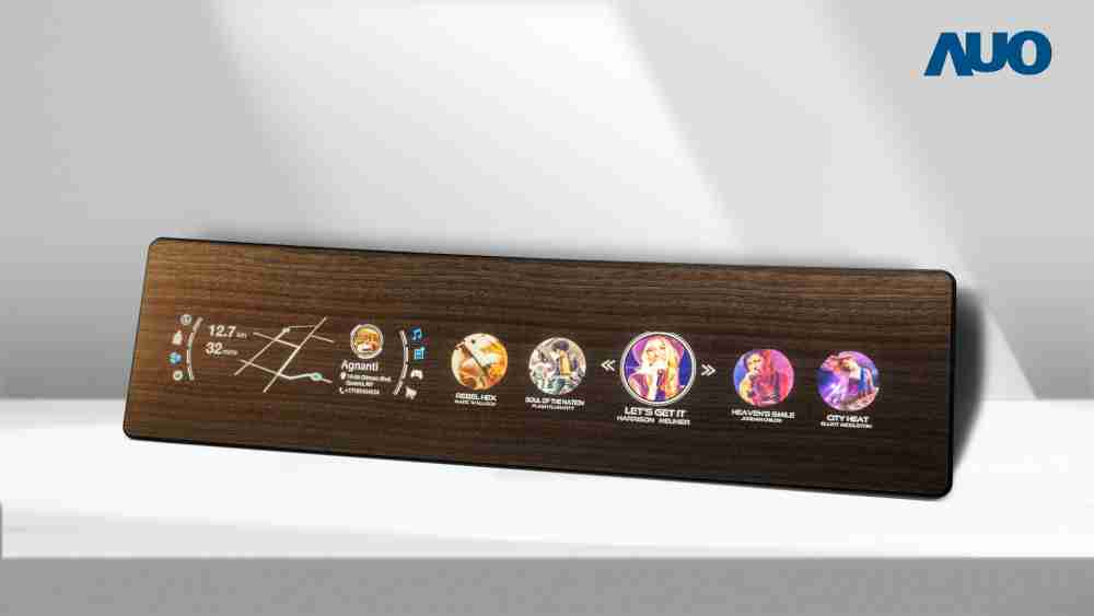 人生就是博研发全球最高穿透度达80%的AmLED木纹显示器，，，，可于使用时呈现高亮度、、清晰可见的信息，，并在不使用时回归为单纯的饰板，，，，节能兼具美观